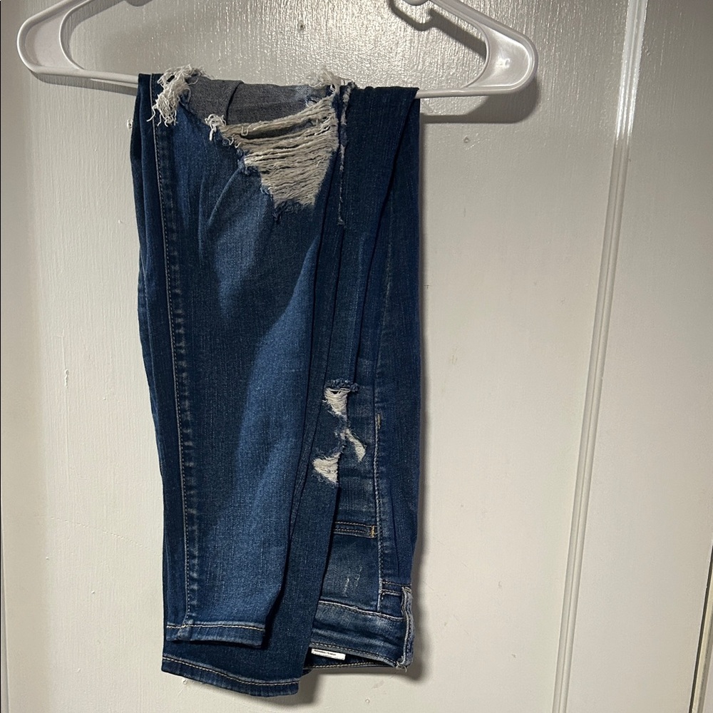 American Eagle Next Level Stretch Distressed Blue Women's Jeans